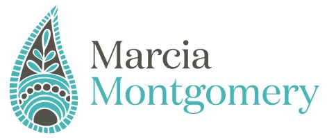 Marcia Montgomery, massage therapist, Logo