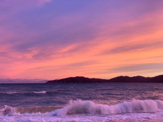 Sunset At Totaranui